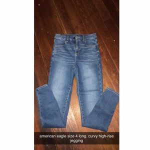 american eagle jeans sizes 4-6 and 1 pair of 8